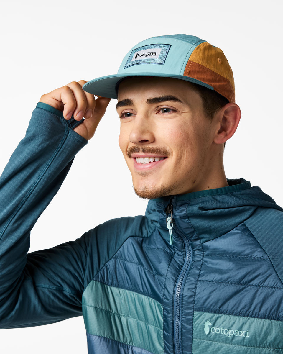 Zen Garden Tech 5-Panel Hat - Tide Pool/Everglade - US 6924