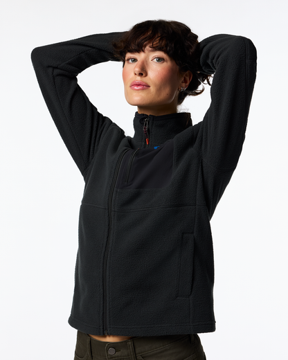 Abrazo Fleece Full-Zip Jacket - Women's - Cotopaxi Black - US 1831