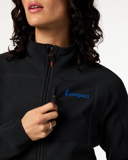 Abrazo Fleece Full-Zip Jacket - Women's - Cotopaxi Black - US 1831