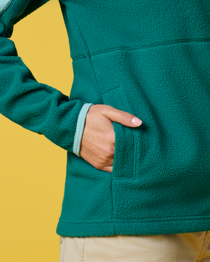 Abrazo Fleece Full-Zip Jacket - Women's - Tide Pool/Malachite - US 9810