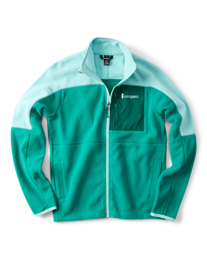 Abrazo Fleece Full-Zip Jacket - Women's - Tide Pool/Malachite - US 9810