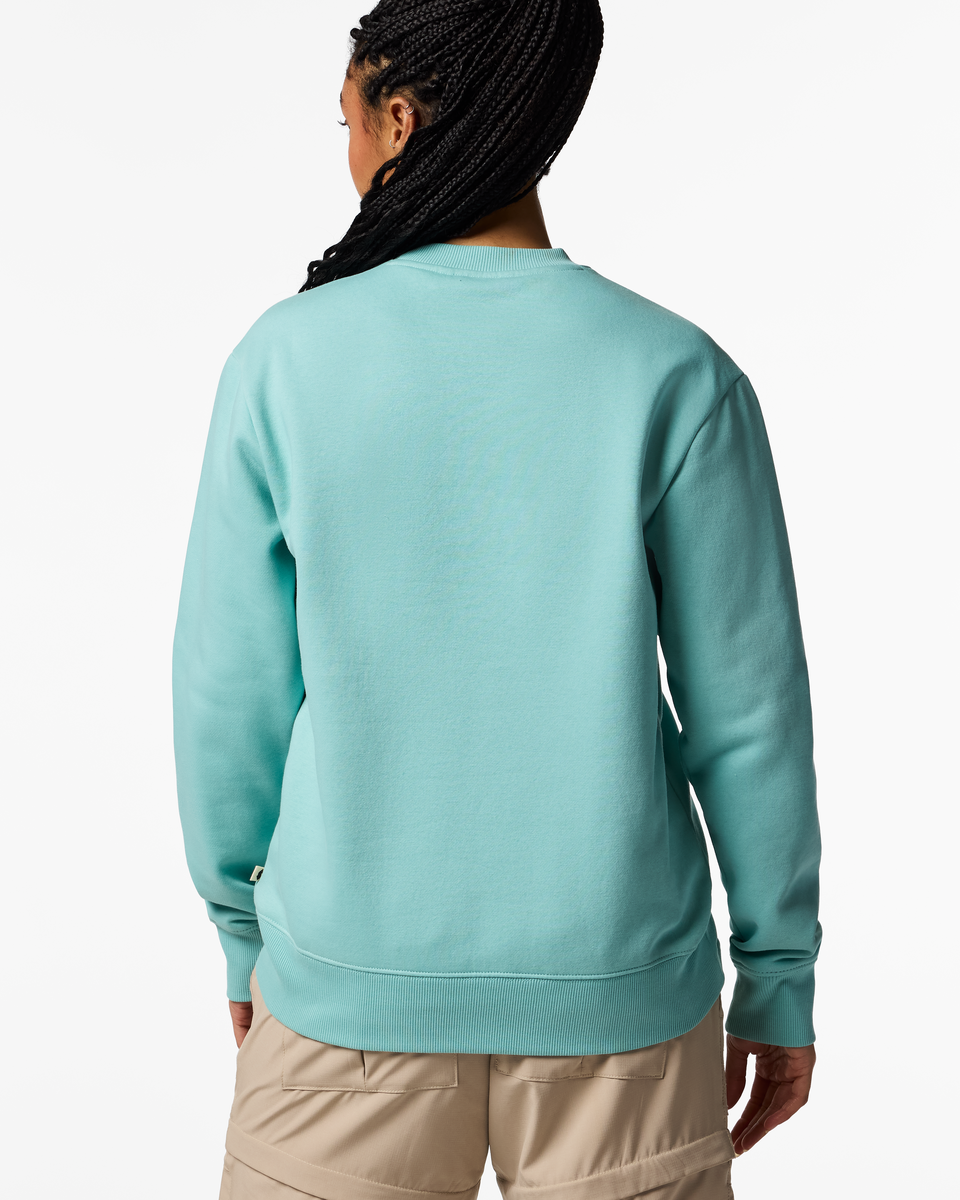 Adventure Gear Crew Sweatshirt - Women's - Tide Pool - US 3264