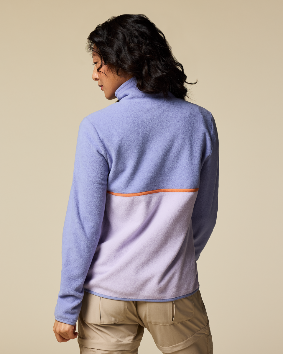 Amado Fleece Pullover - Women's - Aster/Moonbeam - US 8262