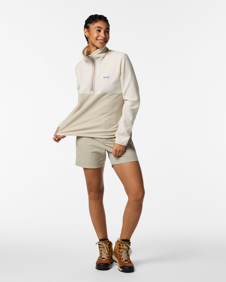 Amado Fleece Pullover - Women's - Chalk/Mineral - US 5159