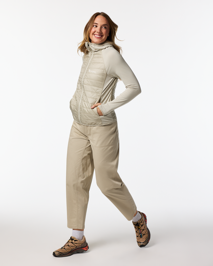 Capa Hybrid Insulated Hooded Jacket - Women's - Mineral - US 4619