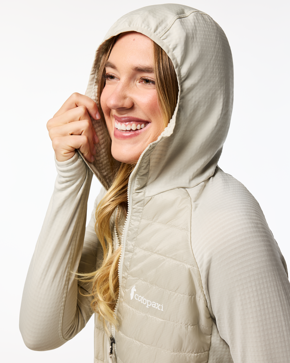 Capa Hybrid Insulated Hooded Jacket - Women's - Mineral - US 4619