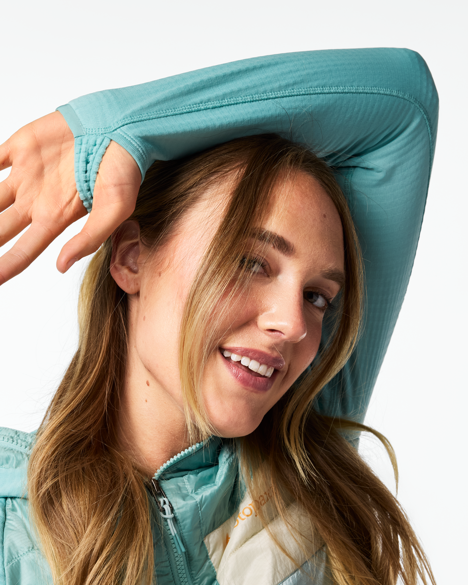 Capa Hybrid Insulated Hooded Jacket - Women's - Tide Pool/Surf - US 5220