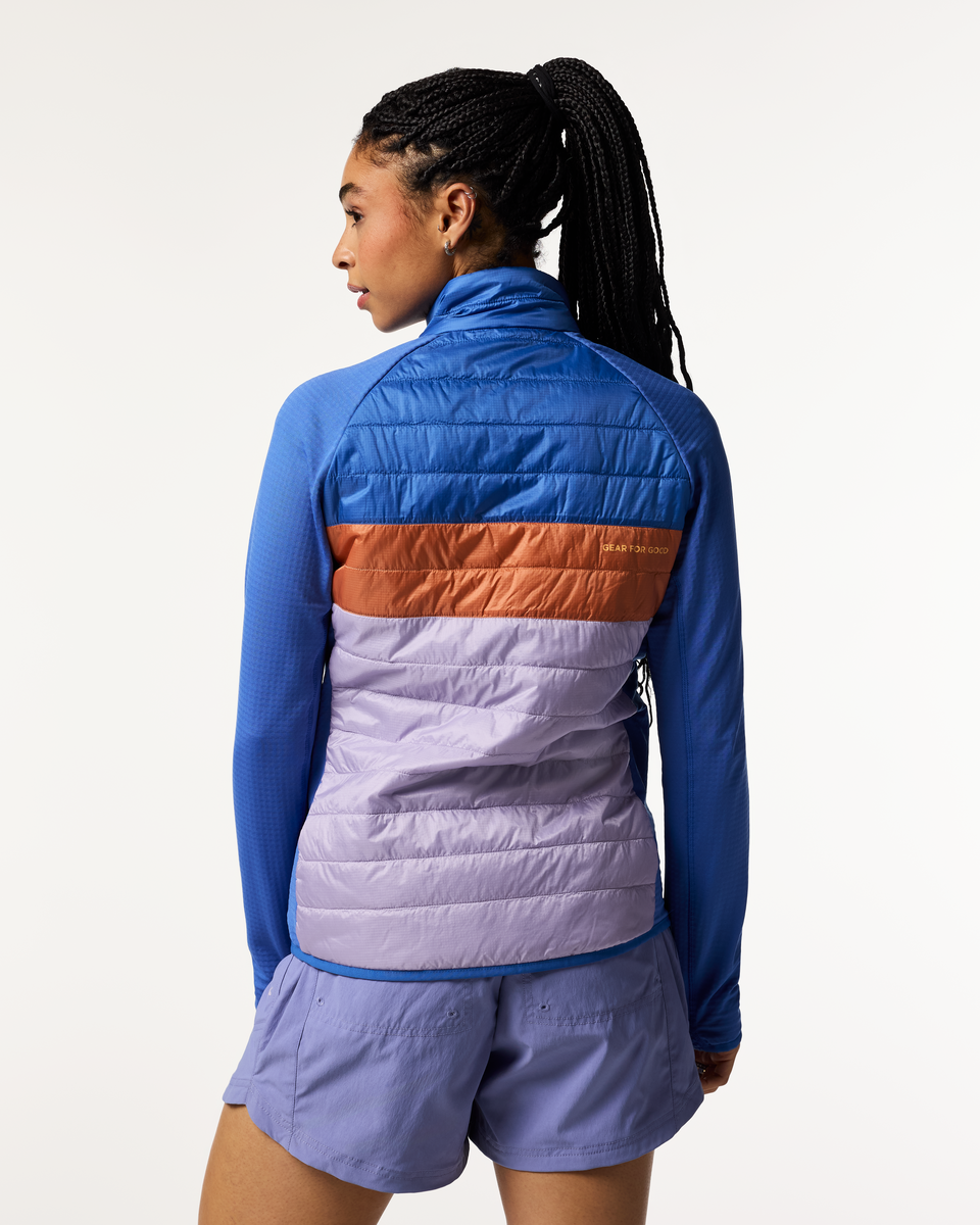Capa Hybrid Insulated Jacket - Women's - Azure/Moonbeam - US 9965