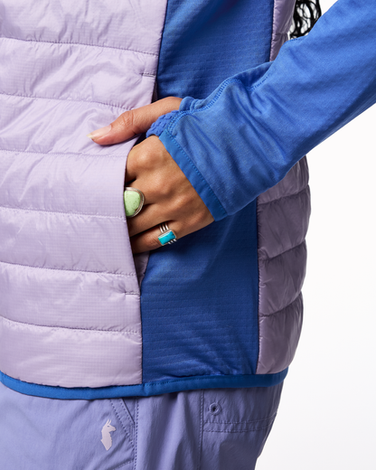 Capa Hybrid Insulated Jacket - Women's - Azure/Moonbeam - US 9965