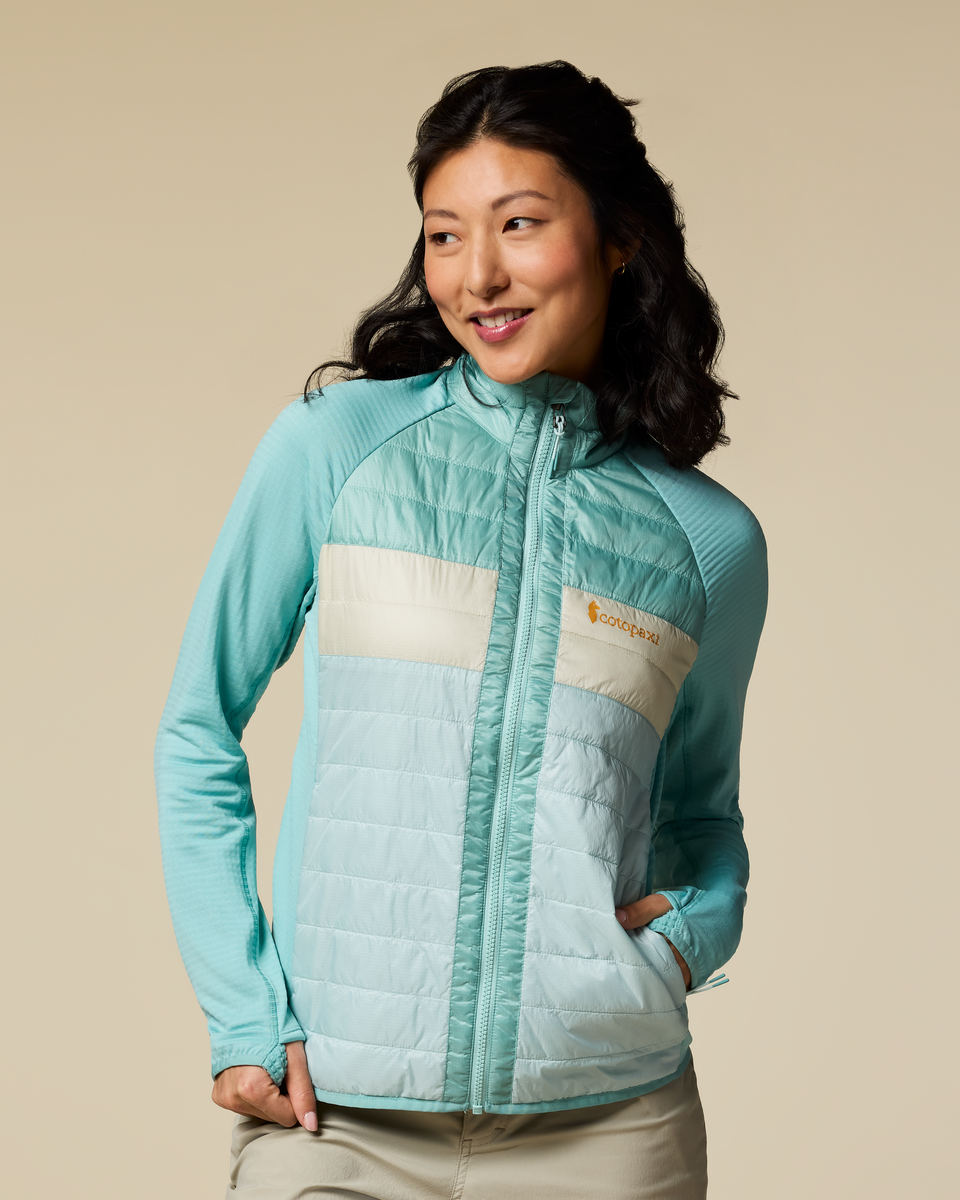 Capa Hybrid Insulated Jacket - Women's - Tide Pool/Surf - US 1638