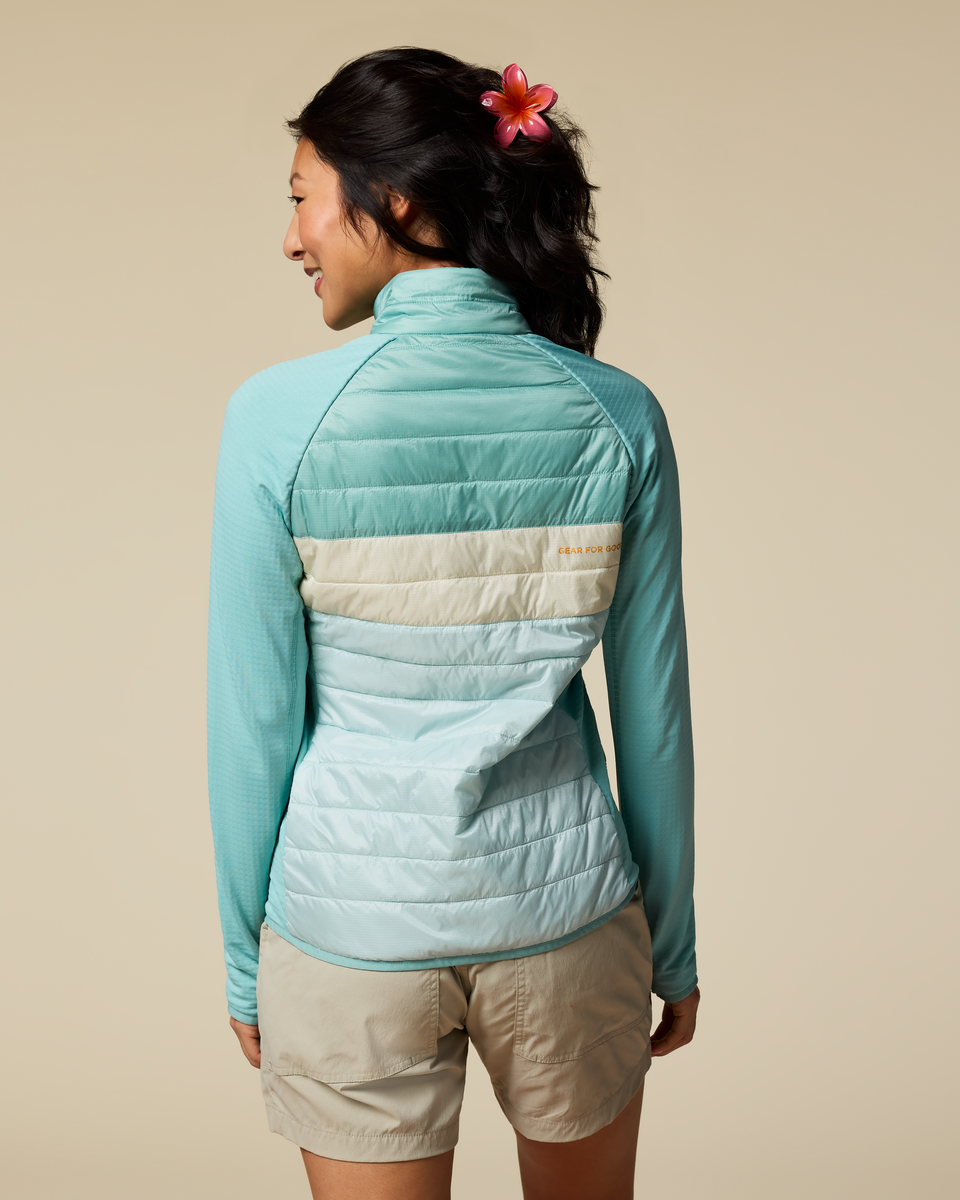 Capa Hybrid Insulated Jacket - Women's - Tide Pool/Surf - US 1638
