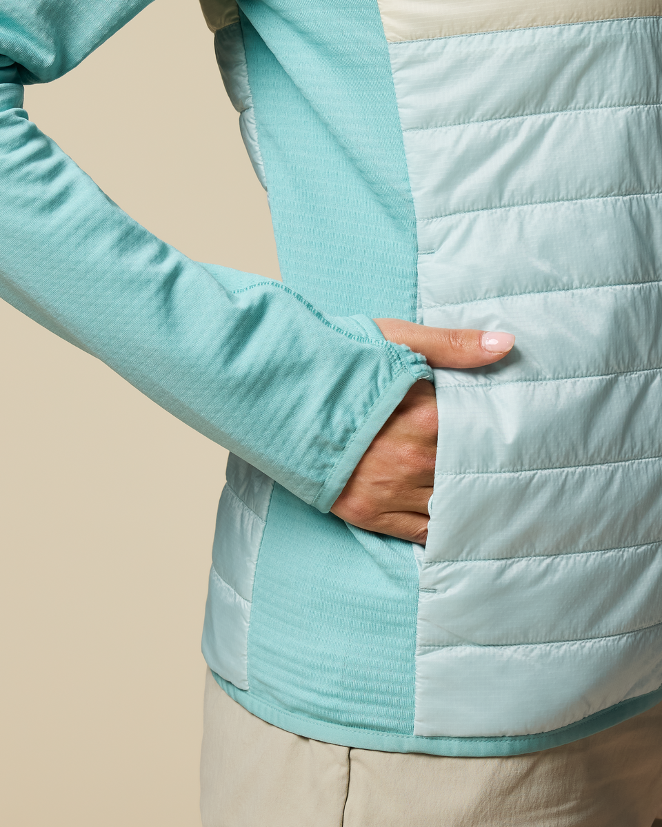 Capa Hybrid Insulated Jacket - Women's - Tide Pool/Surf - US 1638