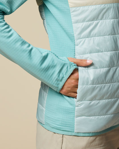 Capa Hybrid Insulated Jacket - Women's - Tide Pool/Surf - US 1638