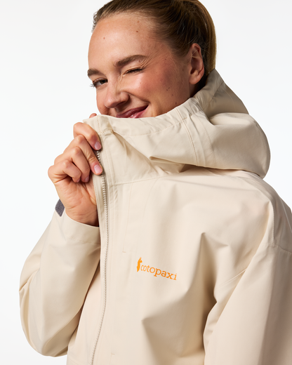 Cielo Rain Jacket - Women's - Cotopaxi Cream - US 8048
