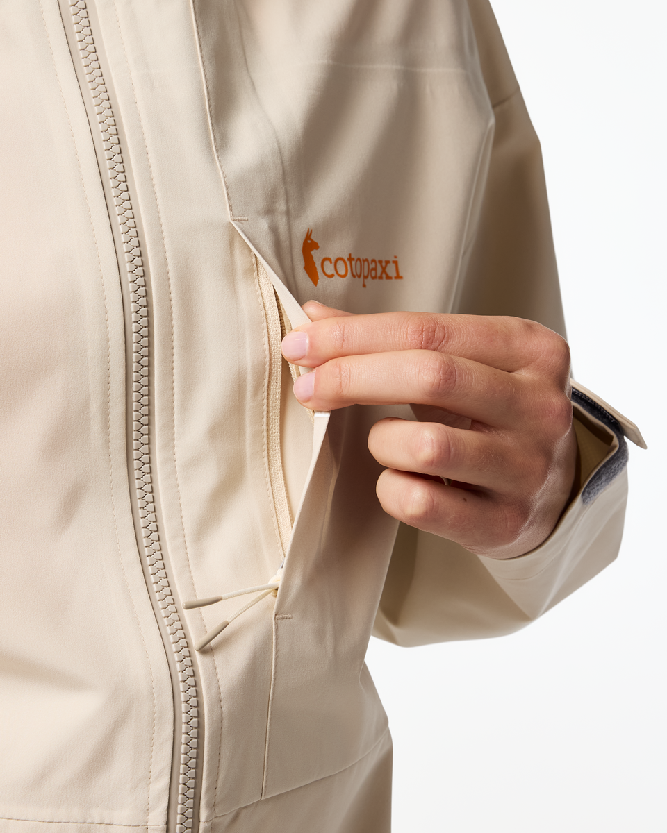 Cielo Rain Jacket - Women's - Cotopaxi Cream - US 8048