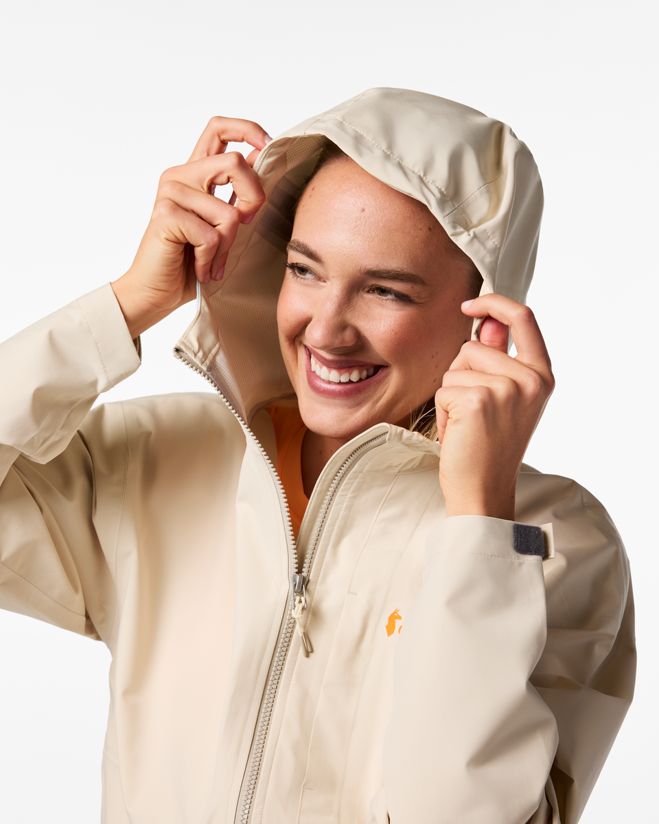 Cielo Rain Jacket - Women's - Cotopaxi Cream - US 8048