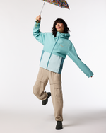 Cielo Rain Jacket - Women's - Tide Pool/Surf - US 3561