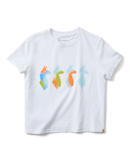 Cuatro Bitmap T-Shirt - Women's - White - US 8952