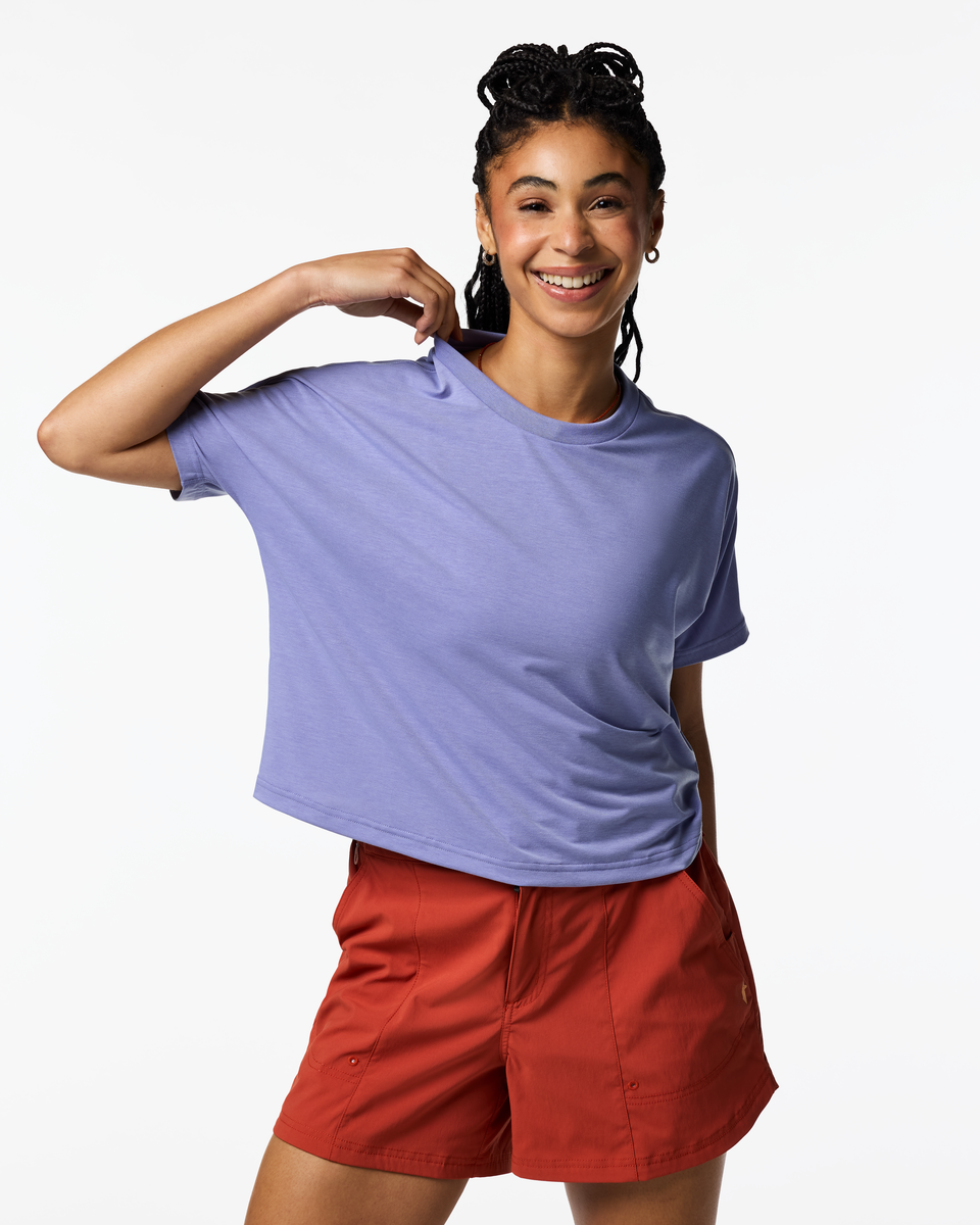 Empaca Boxy T-Shirt - Women's - Aster - US 2192