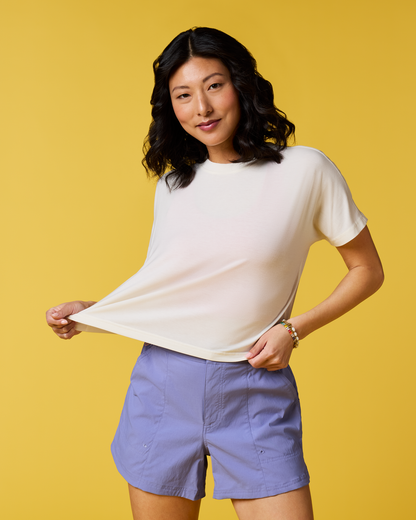 Empaca Boxy T-Shirt - Women's - Aster - US 2192