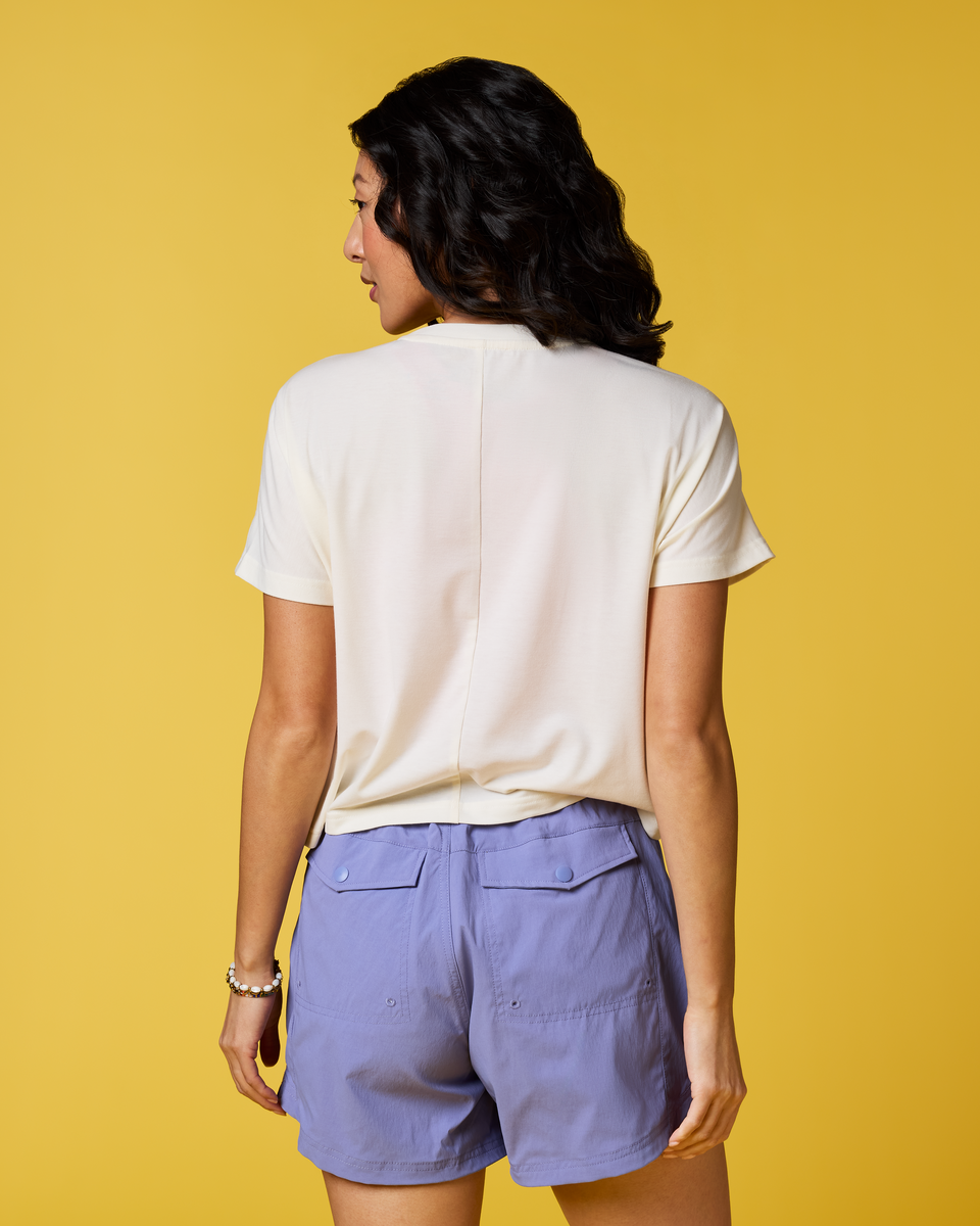 Empaca Boxy T-Shirt - Women's - Aster - US 2192