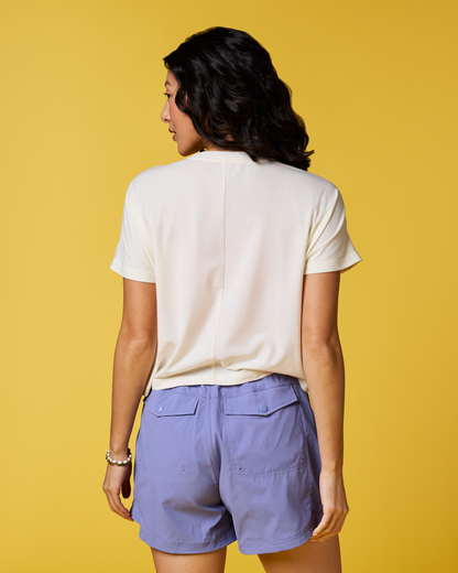 Empaca Boxy T-Shirt - Women's - Aster - US 2192