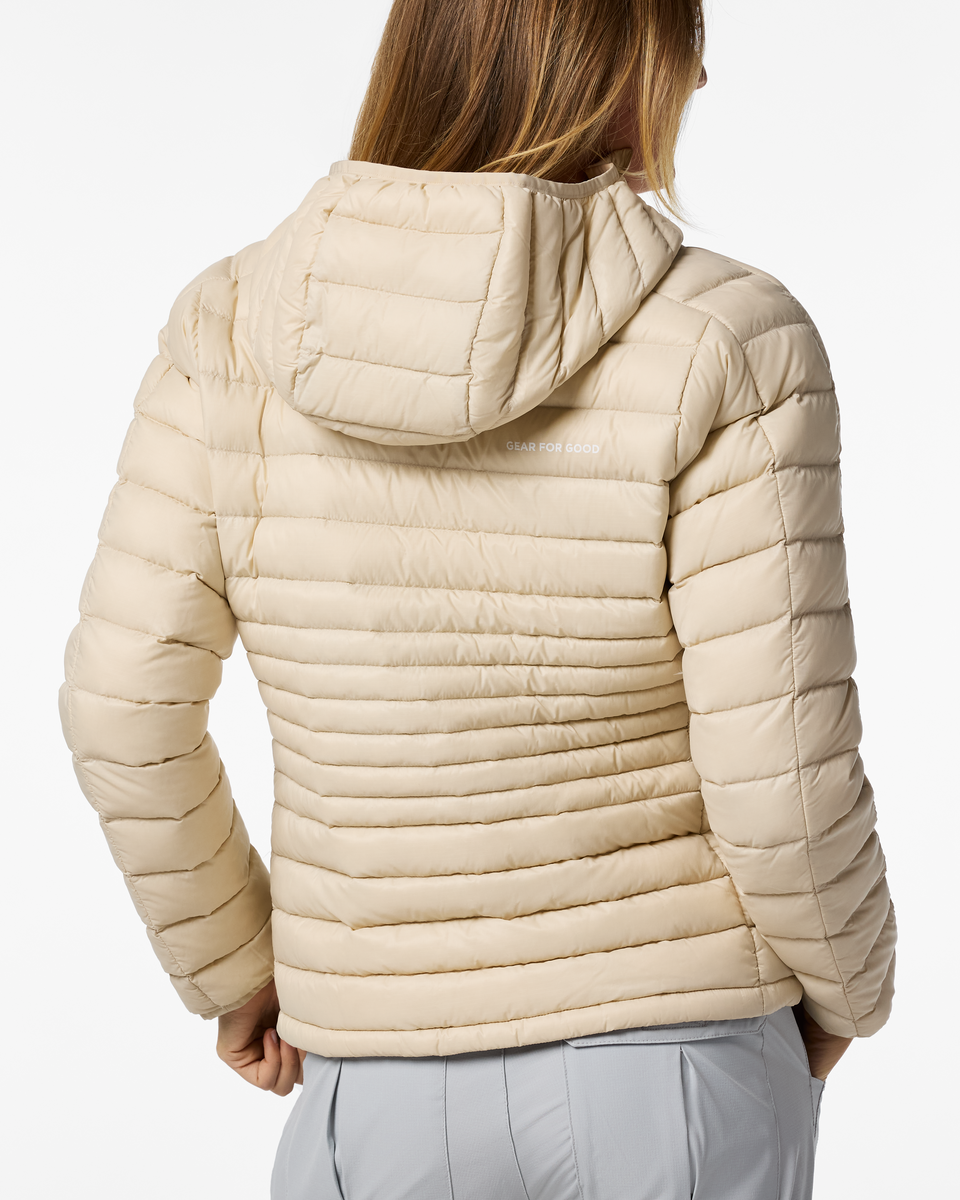 Fuego Down Hooded Jacket - Women's - Cotopaxi Cream - US 2961