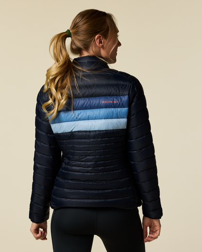 Fuego Down Jacket - Women's - Carbon Stripes - US 9661