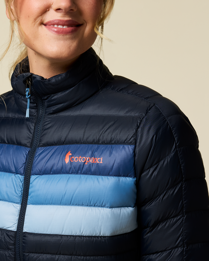 Fuego Down Jacket - Women's - Carbon Stripes - US 9661