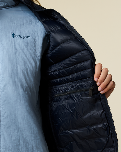 Fuego Down Jacket - Women's - Carbon Stripes - US 9661