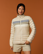 Fuego Down Jacket - Women's - Cream Stripes - US 6774