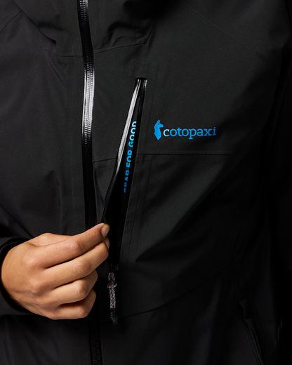 Impermeo 3L Hooded Shell Jacket - Women's - Cotopaxi Black - US 1317