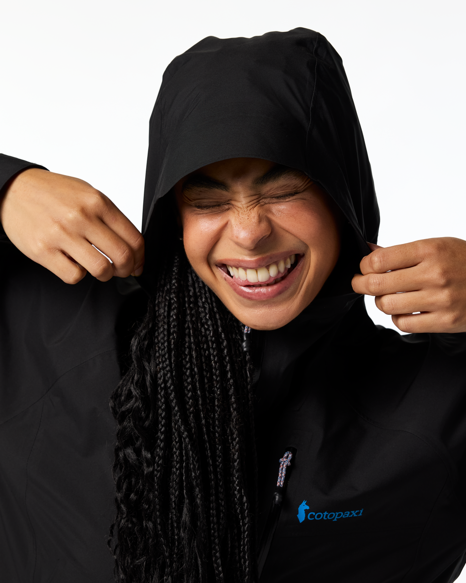 Impermeo 3L Hooded Shell Jacket - Women's - Cotopaxi Black - US 1317