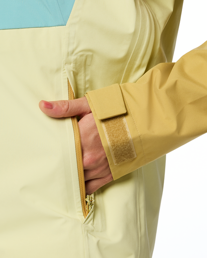 Impermeo 3L Hooded Shell Jacket - Women's - Husk/Honeydew - US 3875