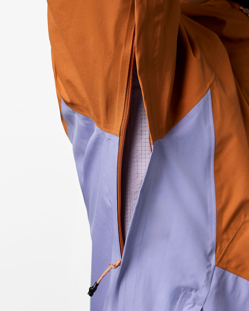 Impermeo 3L Hooded Shell Jacket - Women's - Whiskey/Aster - US 2272