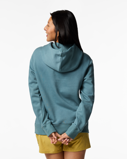 Llama Patch Pullover Hoodie - Women's - Everglade - US 9480