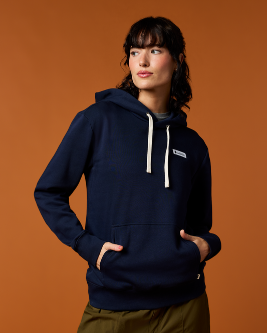 Llama Patch Pullover Hoodie - Women's - Maritime - US 8369