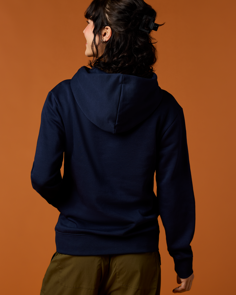 Llama Patch Pullover Hoodie - Women's - Maritime - US 8369