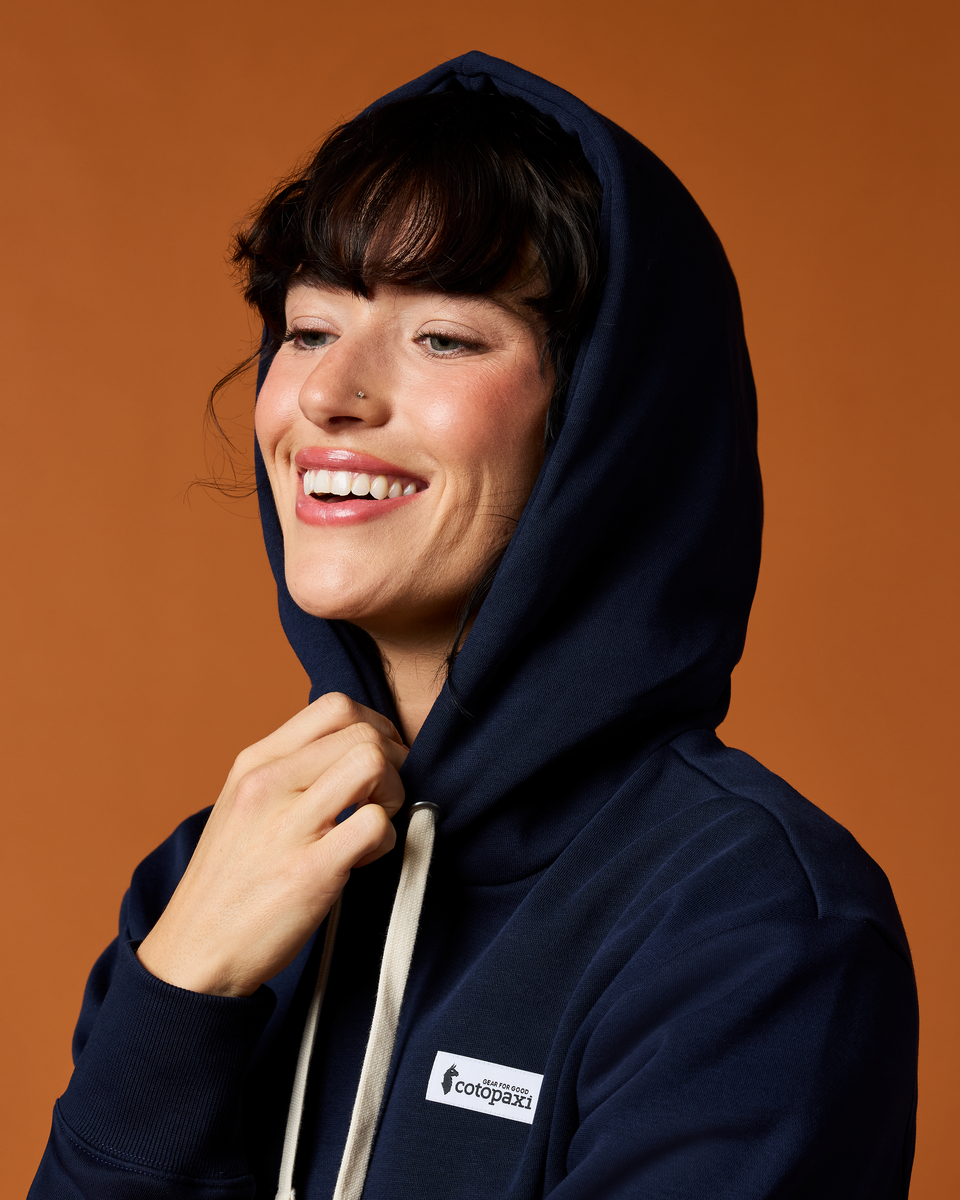 Llama Patch Pullover Hoodie - Women's - Maritime - US 8369