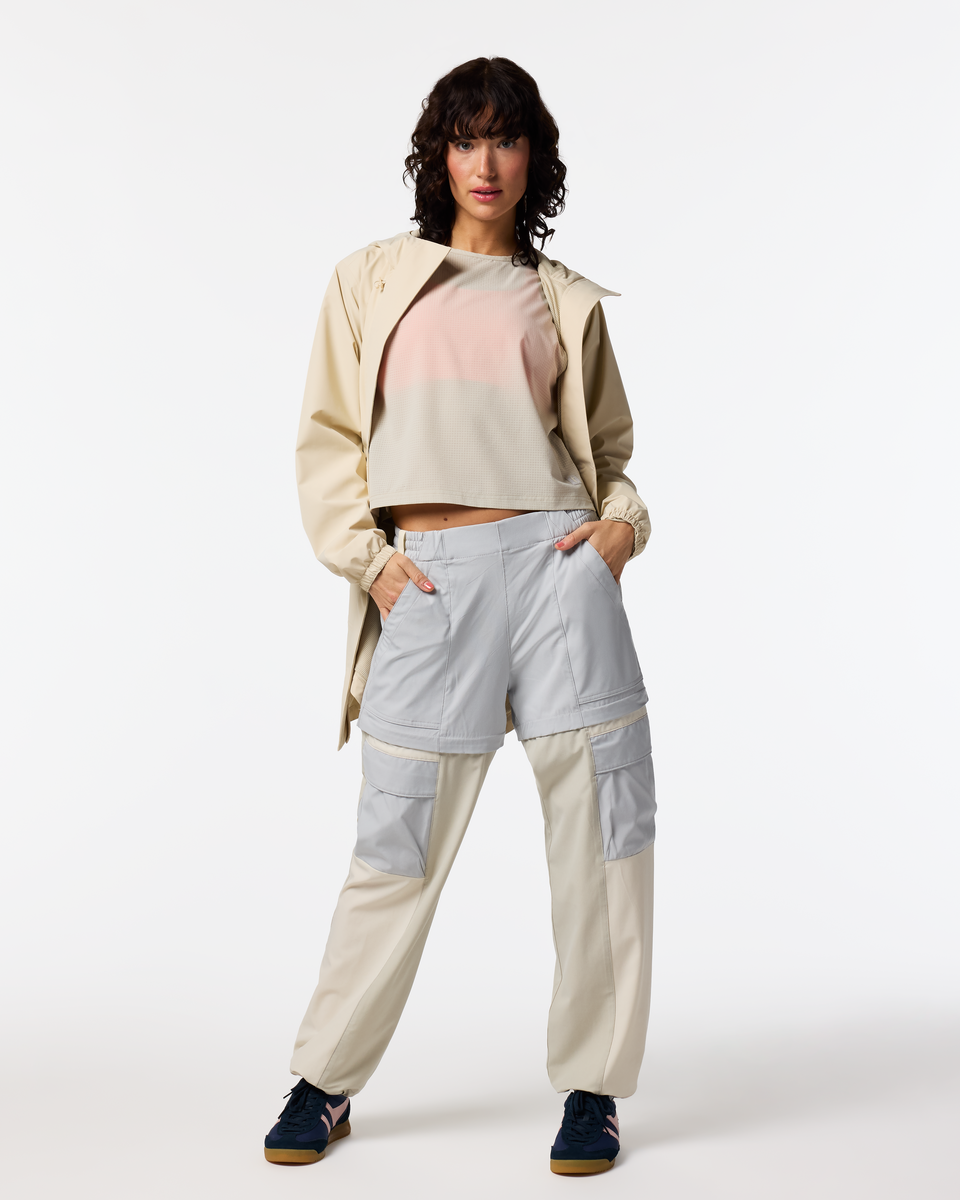 Losdos Zip-Off Pant - Women's - Vapor/Mineral - US 3228