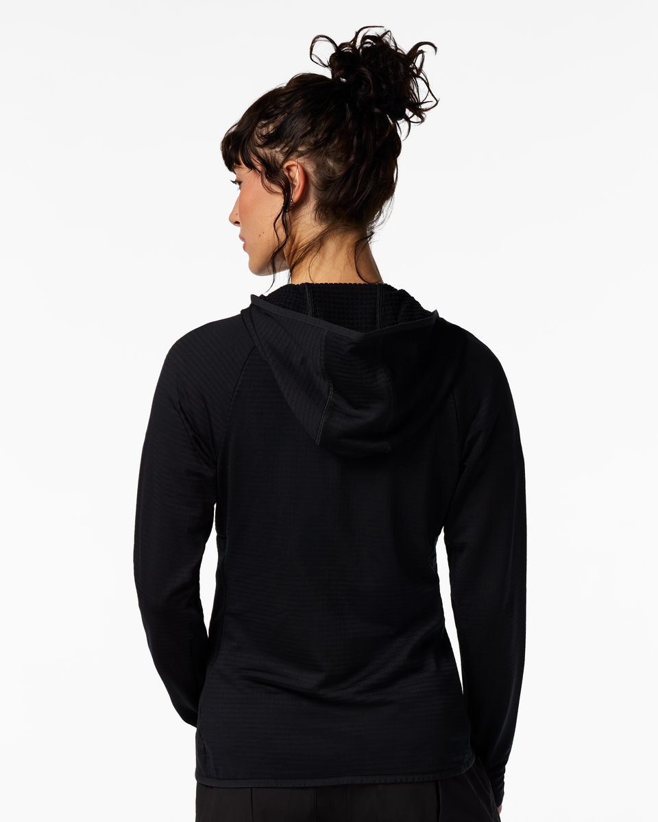 Otero Fleece Full-Zip Hooded Jacket - Women's - Cotopaxi Black - US 1845
