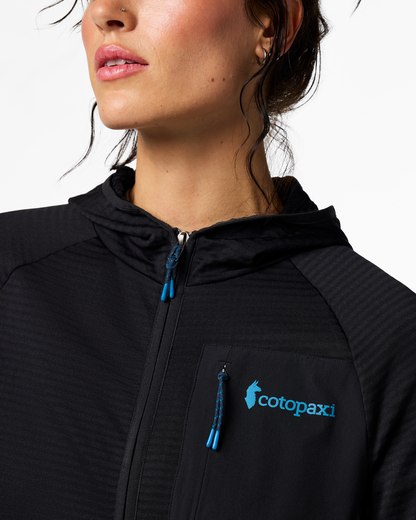 Otero Fleece Full-Zip Hooded Jacket - Women's - Cotopaxi Black - US 1845