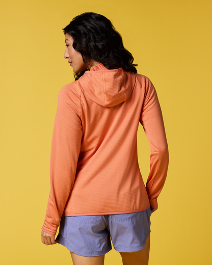 Otero Fleece Full-Zip Hooded Jacket - Women's - Grapefruit - US 2106