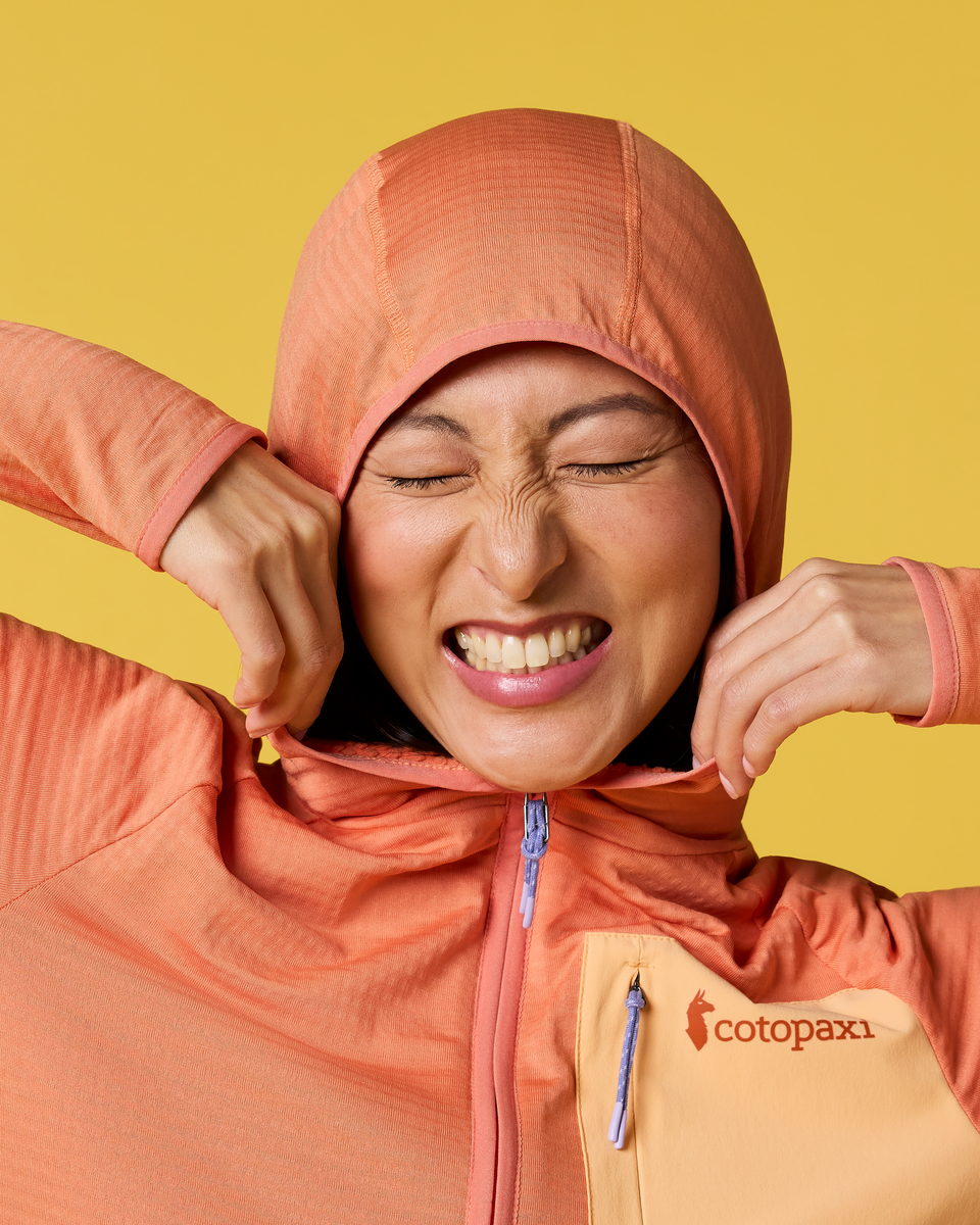 Otero Fleece Full-Zip Hooded Jacket - Women's - Grapefruit - US 2106