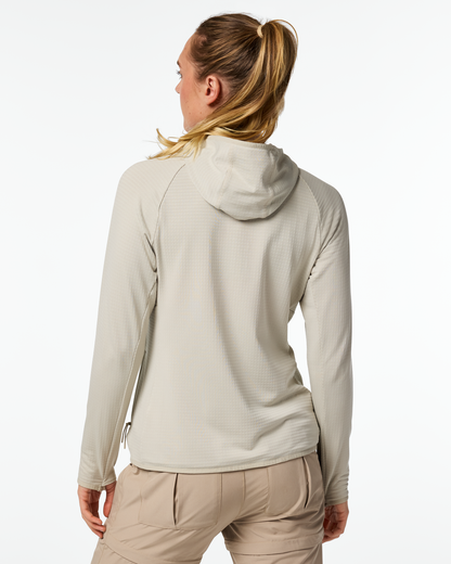 Otero Fleece Full-Zip Hooded Jacket - Women's - Mineral - US 7765