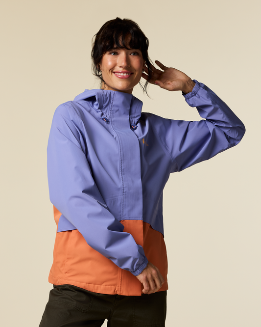 Rayu Rain Jacket - Women's - Aster/Grapefruit - US 6563
