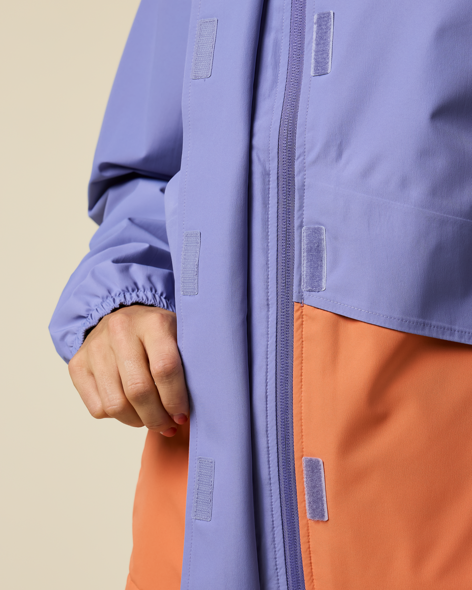 Rayu Rain Jacket - Women's - Aster/Grapefruit - US 6563
