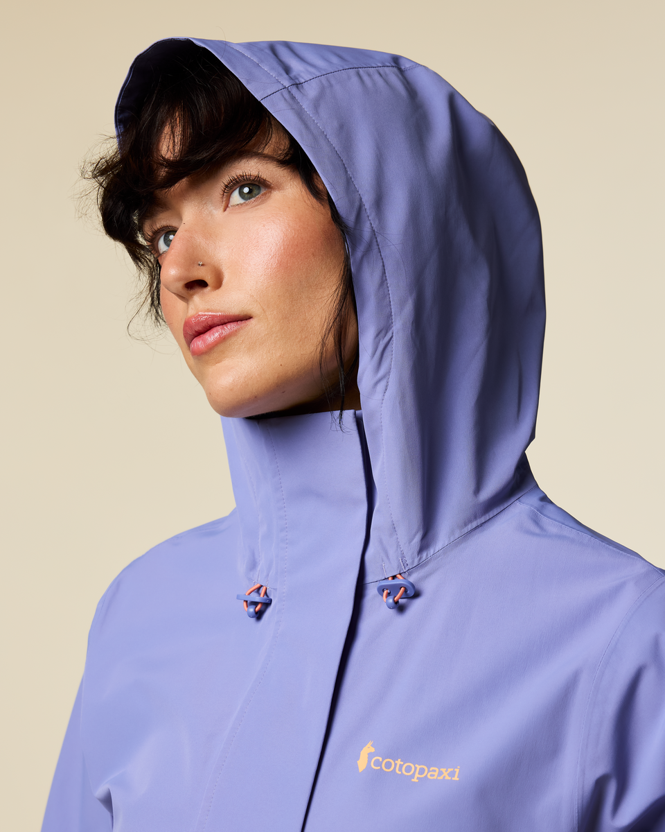 Rayu Rain Jacket - Women's - Aster/Grapefruit - US 6563