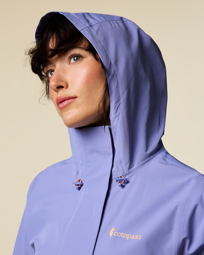 Rayu Rain Jacket - Women's - Aster/Grapefruit - US 6563