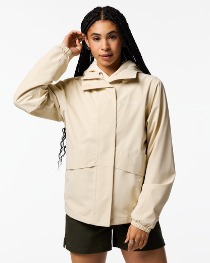 Rayu Rain Jacket - Women's - Cream - US 6343
